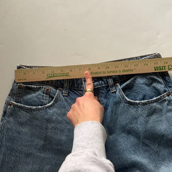 Abercrombie & Fitch The Loose high rise Jeans Sz 30 / 10 S - Picture 7 of 9